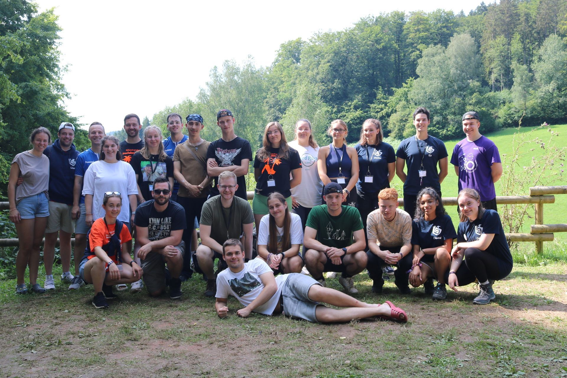 Gruppenphoto der KjG Bingen Leiter:innen